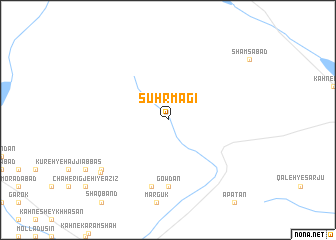 map of Sūhr Magī