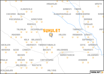 map of Suhuleţ