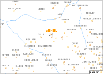 map of Suḩūl