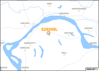 map of Suhuwāl