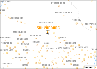 map of Suhyŏn-dong