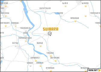 map of Suibara