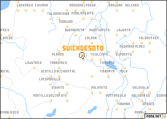 map of Suich de Soto