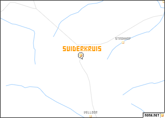 map of Suiderkruis