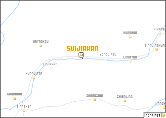 map of Suijiawan