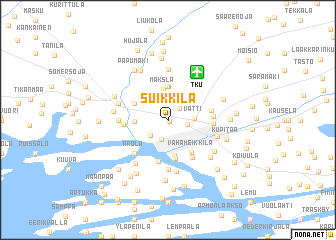 map of Suikkila