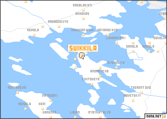 map of Suikkila