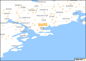 map of Suino