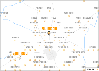 map of Suinrou