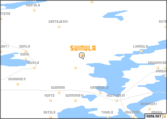 map of Suinula