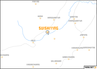 map of Suishiying