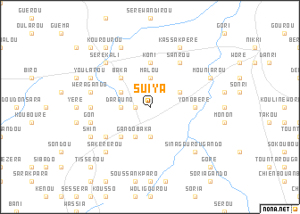 map of Suiya