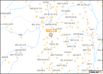 map of Suizo