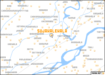 map of Sujāwalewāla