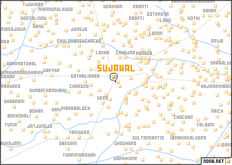 map of Sujāwal