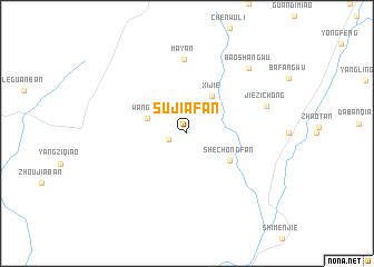map of Sujiafan