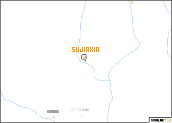 map of Sujiaxia