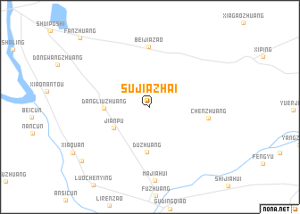 map of Sujiazhai