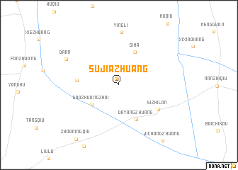 map of Sujiazhuang