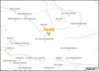 map of Sūjīq