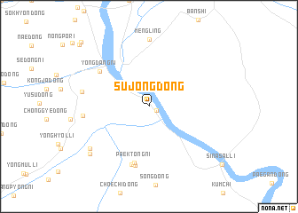 map of Sujŏng-dong
