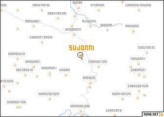 map of Sujŏn-ni