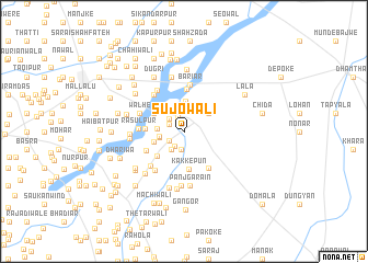 map of Sujowāli