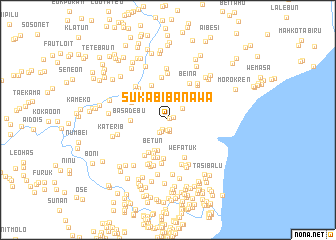 map of Sukabibanawa