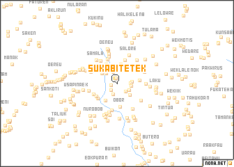 map of Sukabitetek