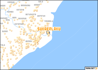 map of Sukaerlaku