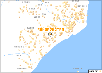 map of Sukaermaten