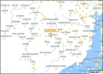 map of Sukaili