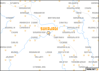 map of Sukajadi