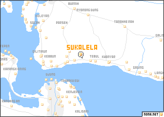 map of Sukalela