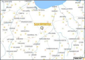 map of Sukamandi