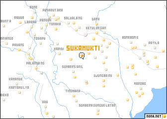 map of Sukamukti