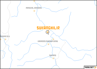 map of Sukang Hilir