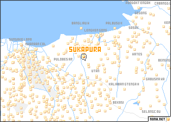 map of Sukapura