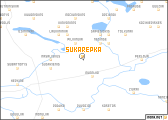 map of Sukarepka