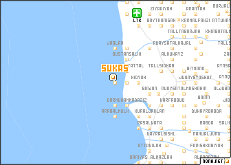 map of Sūkās