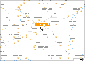 map of Sukatali