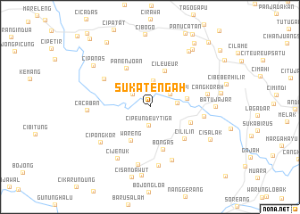 map of Sukatengah