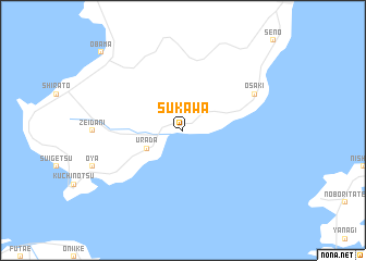 map of Sukawa