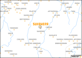 map of Sukawera