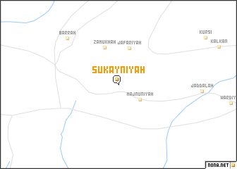 map of Sukaynīyah