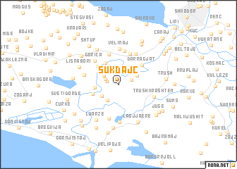 map of Suk-Dajç