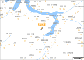 map of Sukë