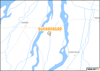 map of Sukhānagar