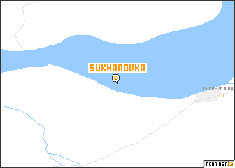 map of Sukhanovka