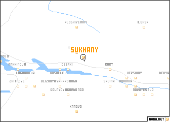 map of Sukhany